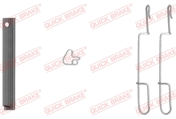 Accessory Kit Brake Pads FDB1304 Left Mercedes Vito (109-1280-1L)
