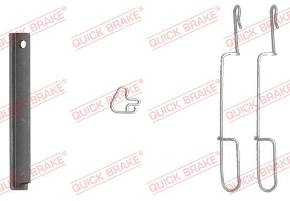 Accessory Kit Brake Pads FDB1304 Right Mercedes Vito (109-1280-1R)