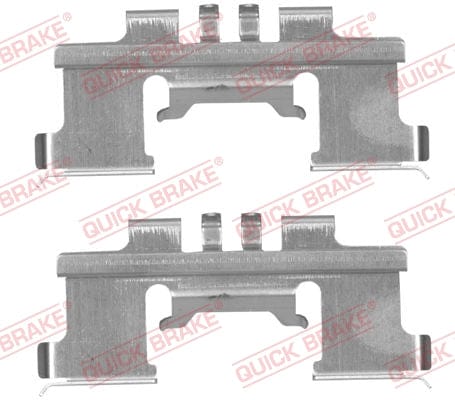 Accessory Kit Brake Pads Suzuki Alto,Celerio (109-1812R-1)