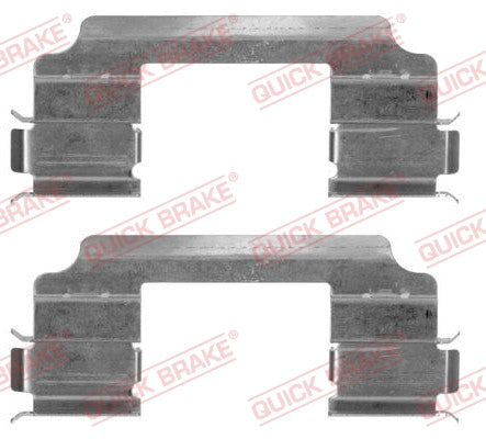 Accessory Kit Brake Pads FDB1836 Mahindra Bolero, Toyota Hilux (109-1817R-1)