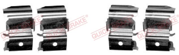 Toebehore-stel Remblokkies FDB1603 Mx867 Mitsubishi Pajero IV Shogun Iii (109-1855R-1)