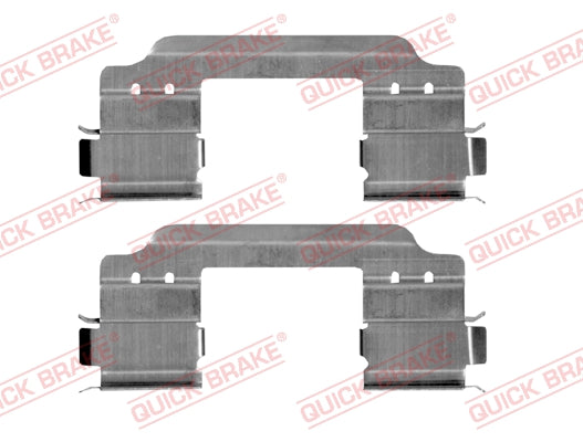 Accessory Kit Brake Pads Mahindra Scorpio Pik Up (109-1903-1)