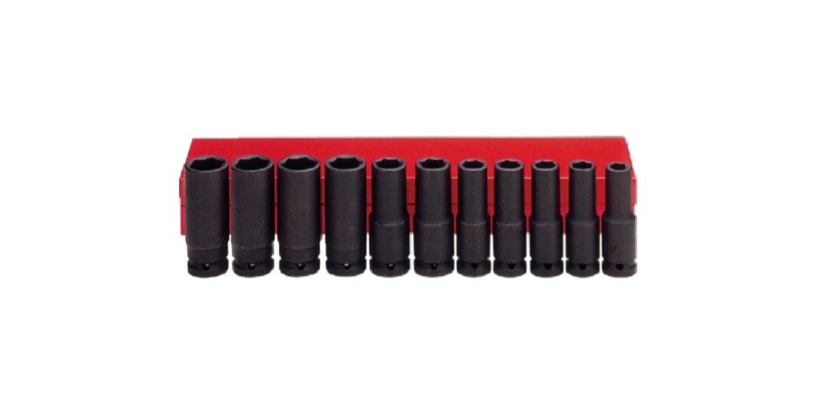 11Pc 1/2 Dr Deep Ai R Impact Socket Set Ampro A5606 Tools