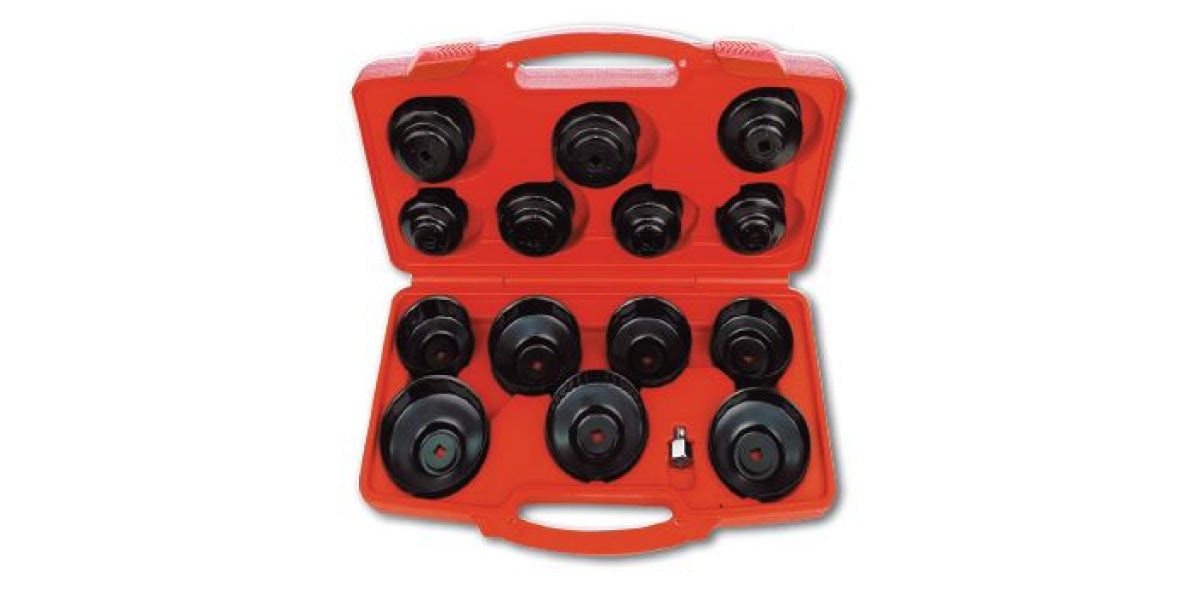 14Pc Cup Type Oil Filter Wrench Set AMPRO T75871 tools at Modern Auto Parts!
