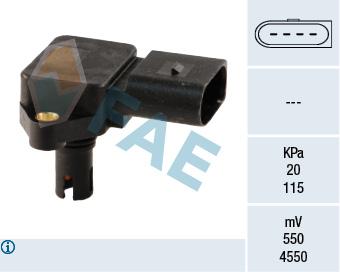 Map Sensor Vw Polo 1.4I