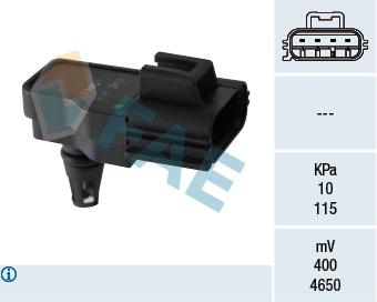 Map Sensor Ford Ka 1.3