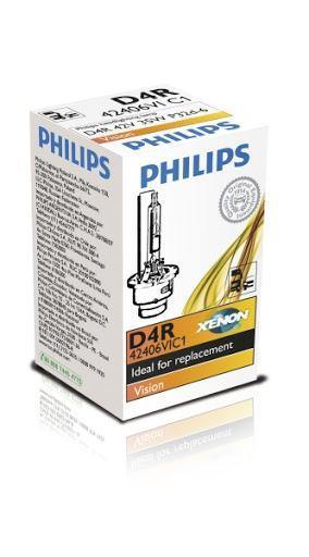 Philips D4R Replacement Xenon Bulb (Single) - Modern Auto Parts 