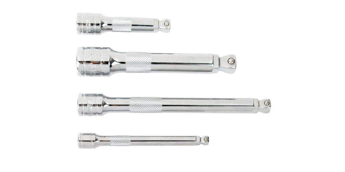 4Pc 2-Way Wobble Ext Set 1/4/1/2/3/8 AMPRO T11347 tools at Modern Auto Parts!