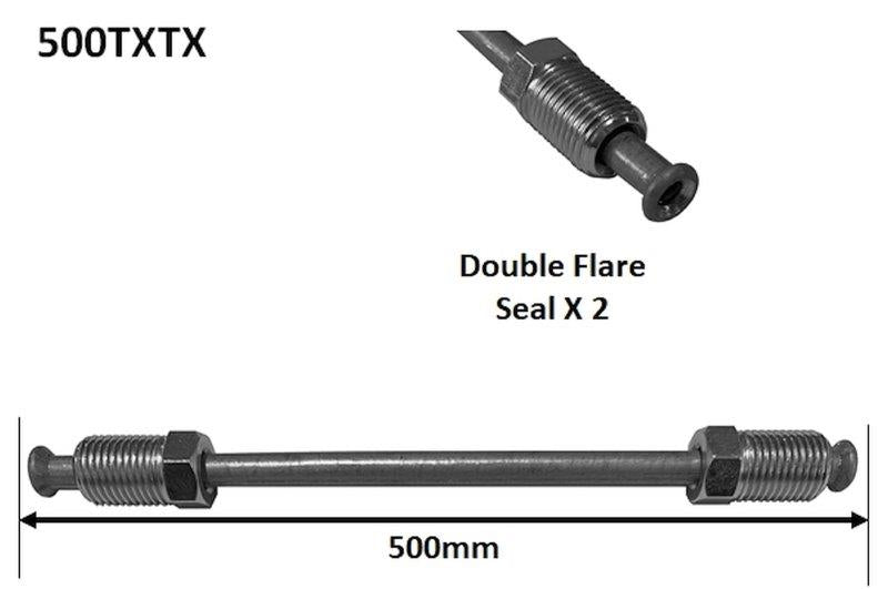 M10X1 Double Flare Screw Brake Pipe (500Txtx)