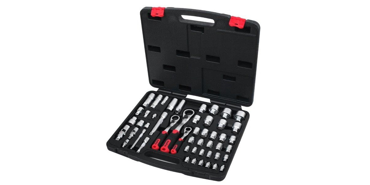 50Pc 1/43/81/2Dr Fits-All Gothru Sock Set AMPRO T45831 tools at Modern Auto Parts!