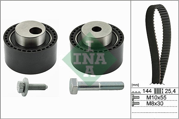 Belt Kit Fiat Scudo 2.0 Jtd 16V Dw10Uted4 (530023510 Ina)