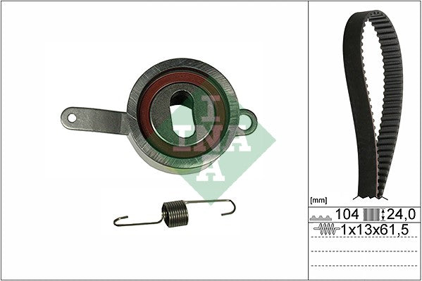 Timing Belt Set Honda 1.6 Ballade V,Civic Vi,Crx Iii,Hr-V D16Y,D16B (530031410 Ina)