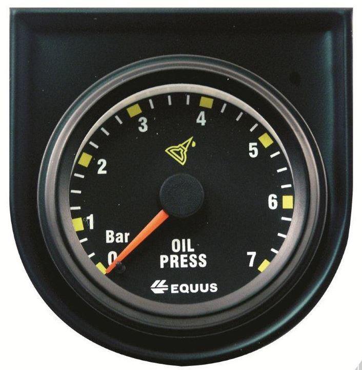 Equus Mechanical Oil Pressure Gauge - Modern Auto Parts 