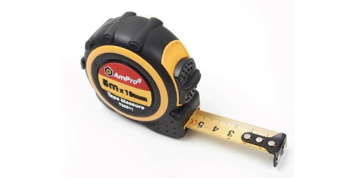 5M X 19Mm Tape Measure AMPRO T25511 tools at Modern Auto Parts!