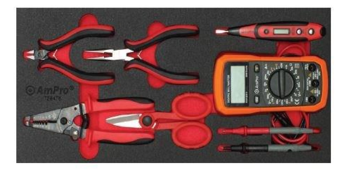 6Pc Electrical Tool Set Ft AMPRO T28476 tools at Modern Auto Parts!