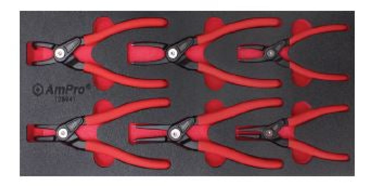 6Pc Indust Snap Ringpliers Set Ft AMPRO T28941 tools at Modern Auto Parts!