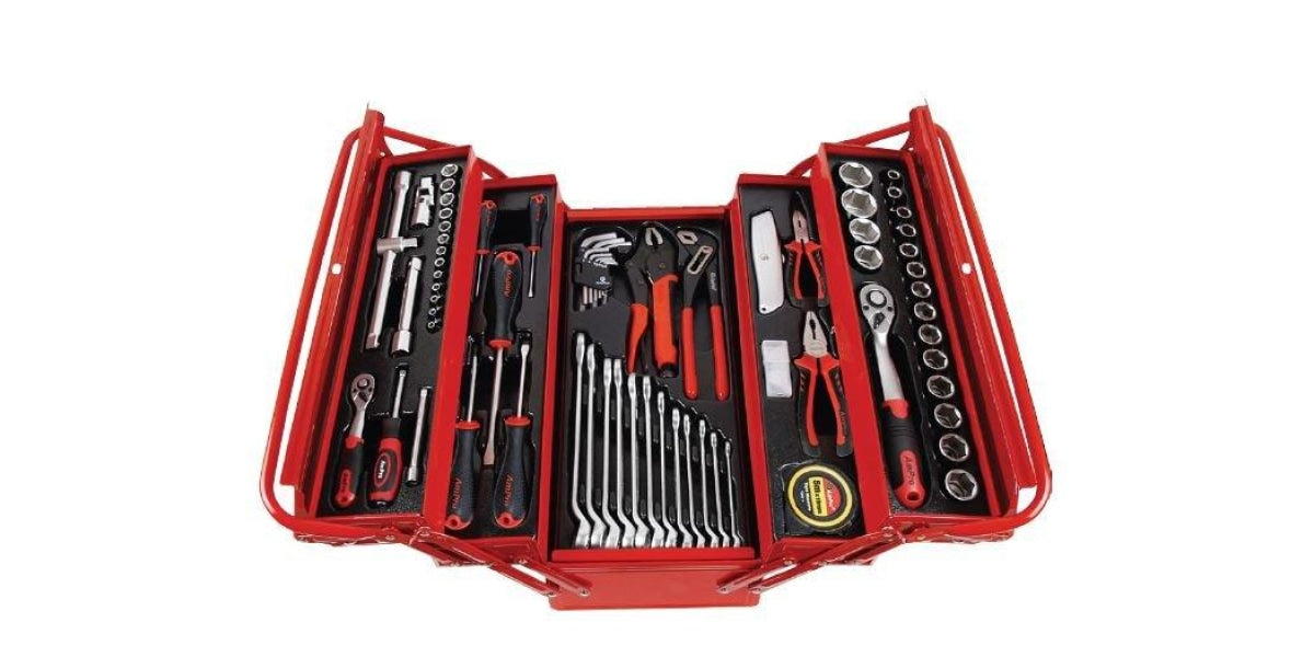 76Pc 1/4 & 1/2 Dr Canti-Lever Tool Set AMPRO T47161 tools at Modern Auto Parts!