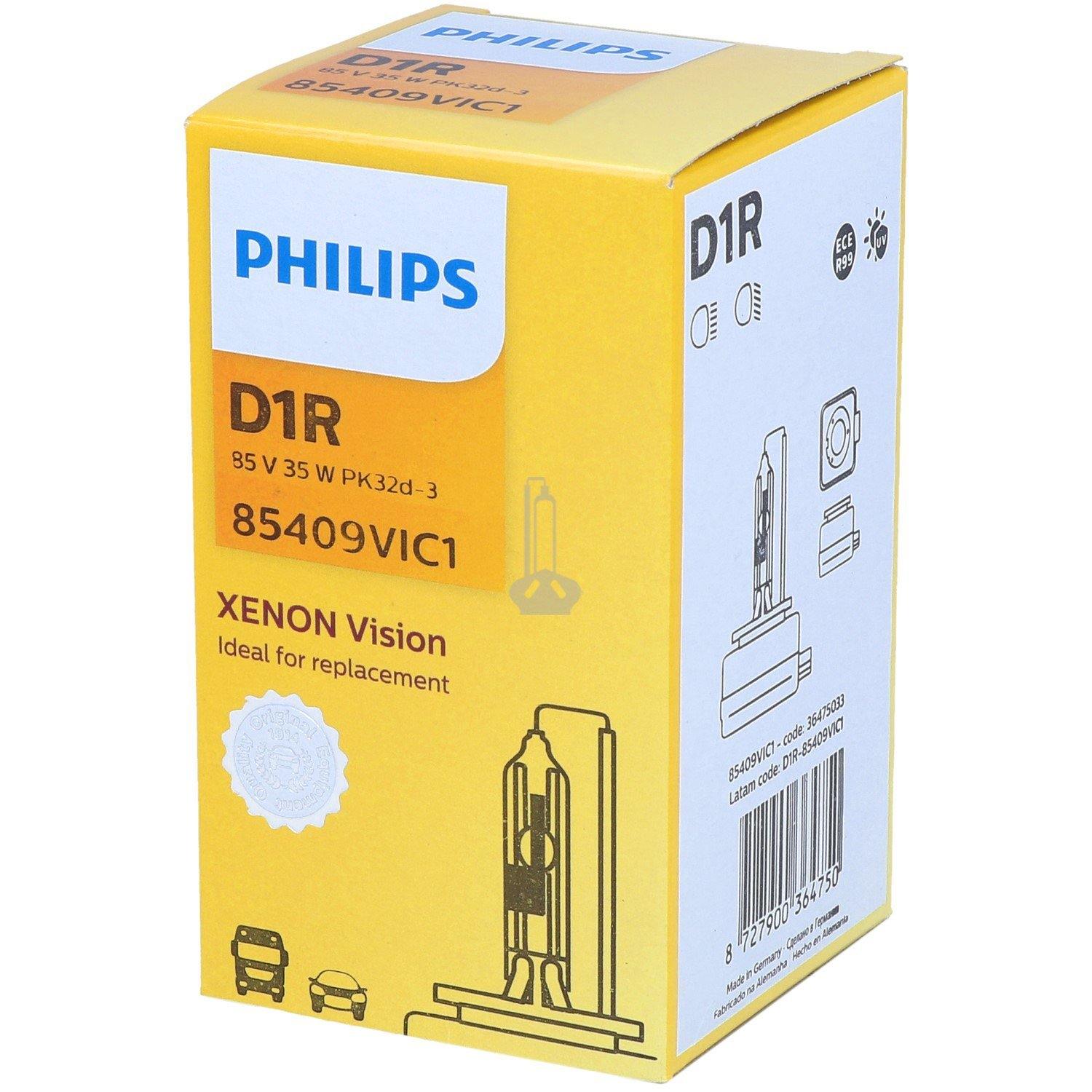 Philips D1R Replacement Xenon Bulb (Single) - Modern Auto Parts 