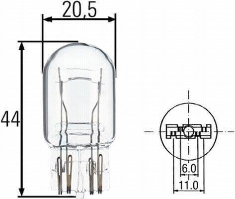 Hella Bulb W/B W21/5W 12V (8Gd-178560-171) - Modern Auto Parts 