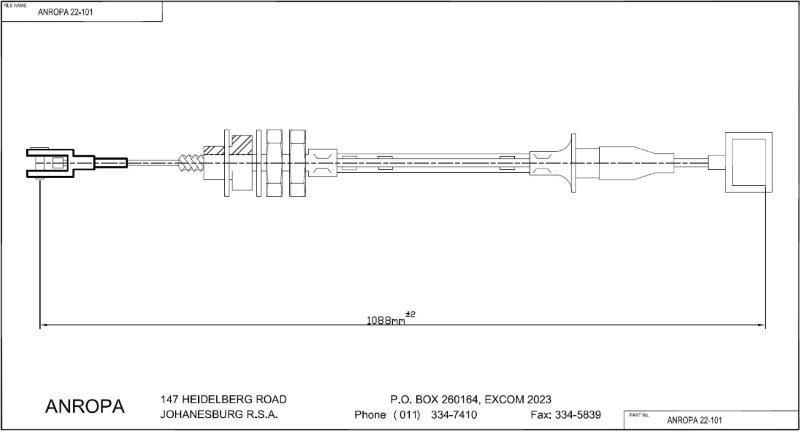 Cable Isuzu Kb