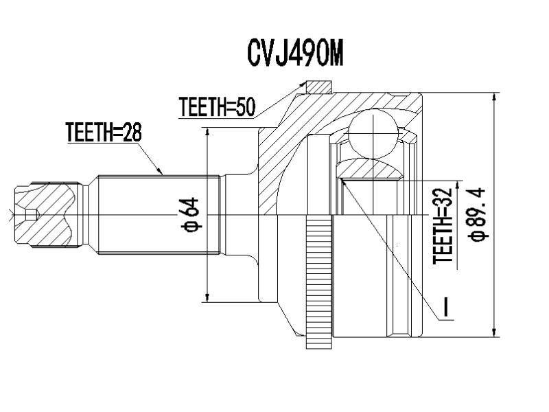 Honda Cr-V 2.0 4X4 - Cvj490M - Modern Auto Parts 