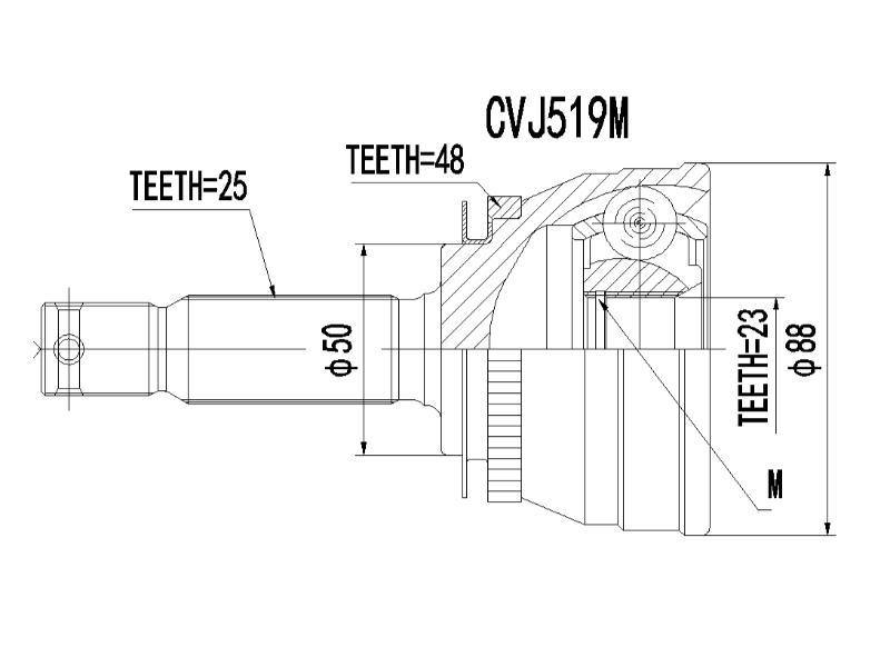 Hyundai Getz 1.5 Crd - Cvj519M - Modern Auto Parts 