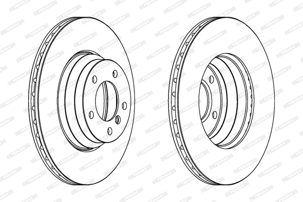 Brake Disc Front Bmw 3 Series E90 (Single)