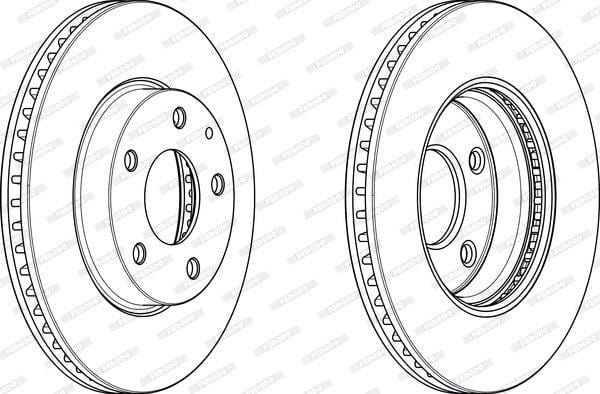 I-Brake Disc Front Mazda 3 (Eyodwa)