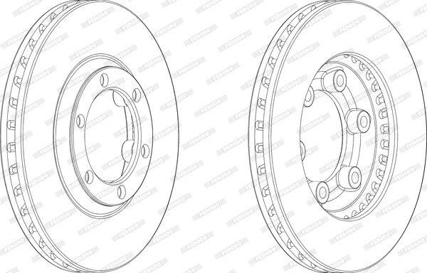 Brake Disc Vented Front Gwm Steed 2010-On (Single)