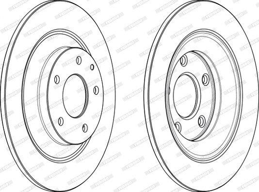 Brake Disc Rear Mazda Cx-5 (Single)