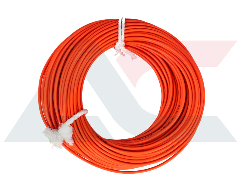 Electric Cable 1.00mm Orange (30M)