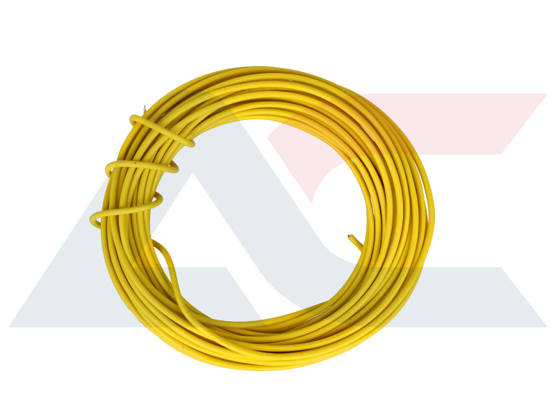 Electric Cable 1.00mm Yellow (10M)