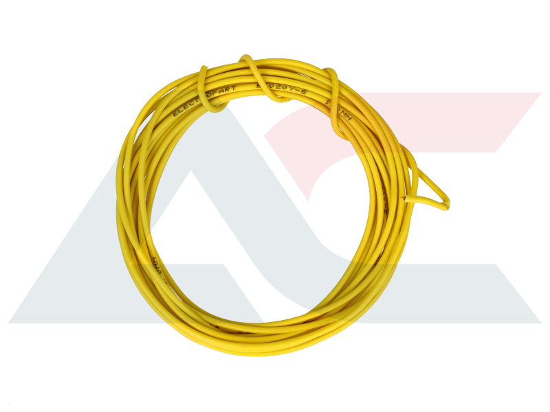 Electric Cable 1.00mm Yellow (5M)