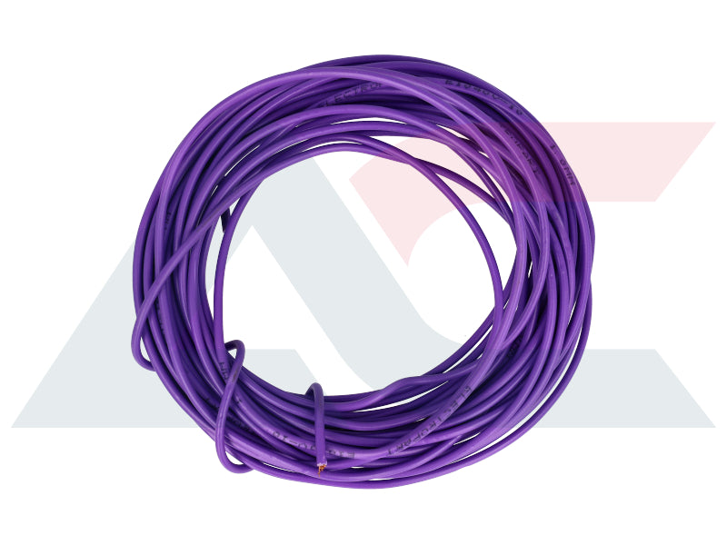 Electric Cable 1.00mm Violet (10M)