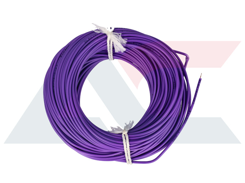 Electric Cable 1.00mm Violet (30M)