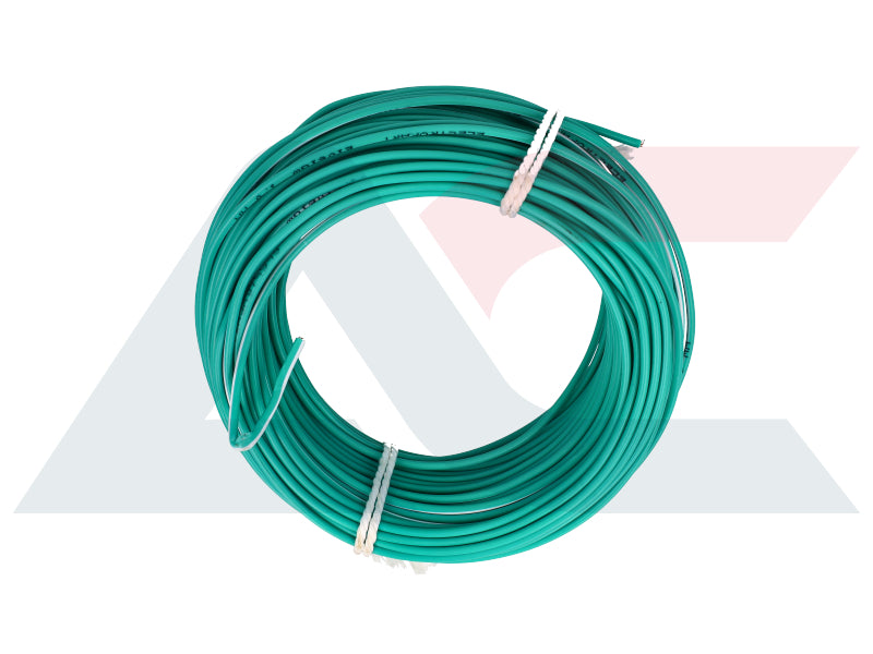 Electric Cable 1.00mm Green/W (30M)