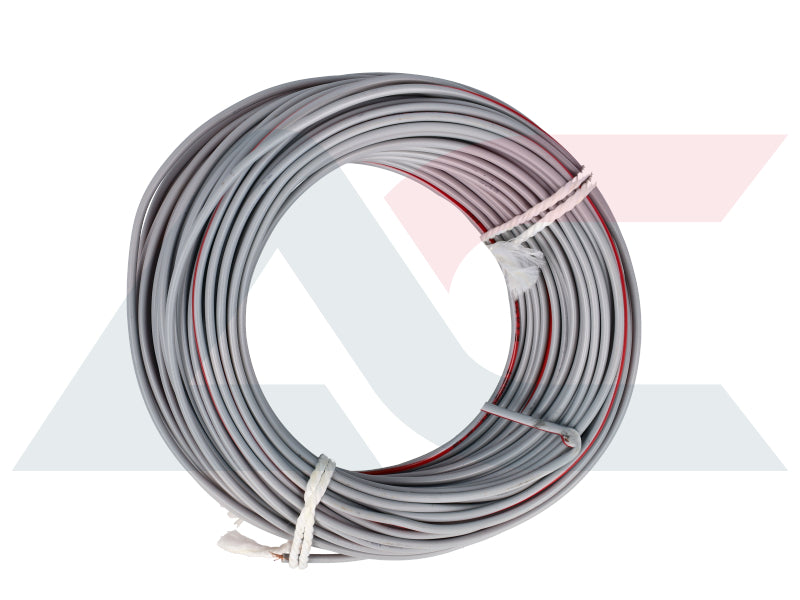 Electric Cable 1.00mm Grey/Re (30M)