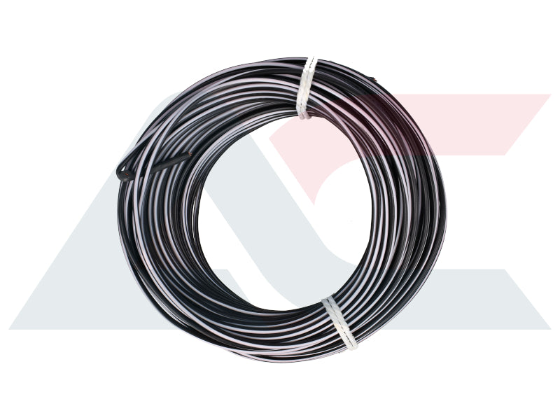 Electric Cable 1.00mm Black/W (30M)