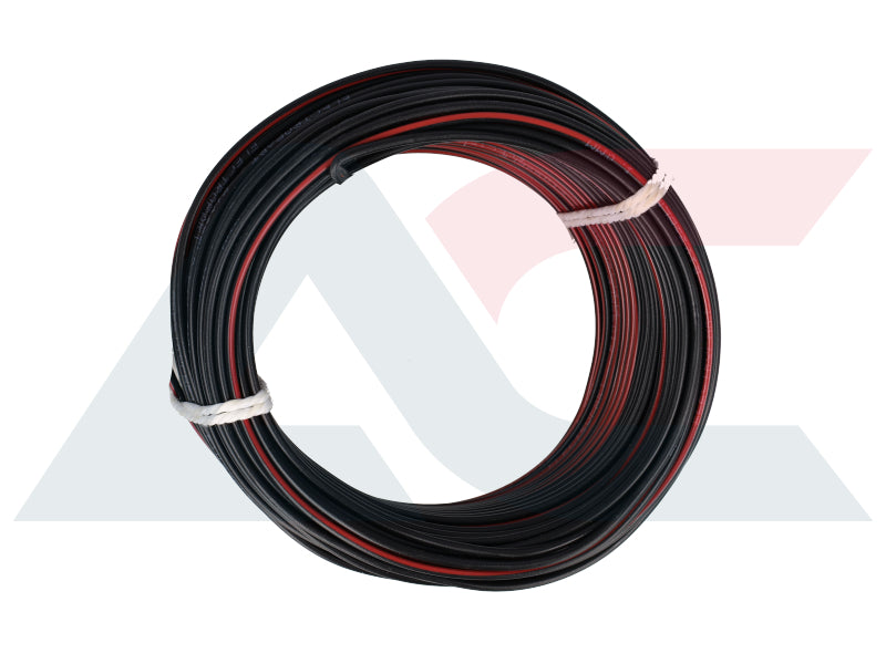 Electric Cable 1.00mm Black/R (30M)