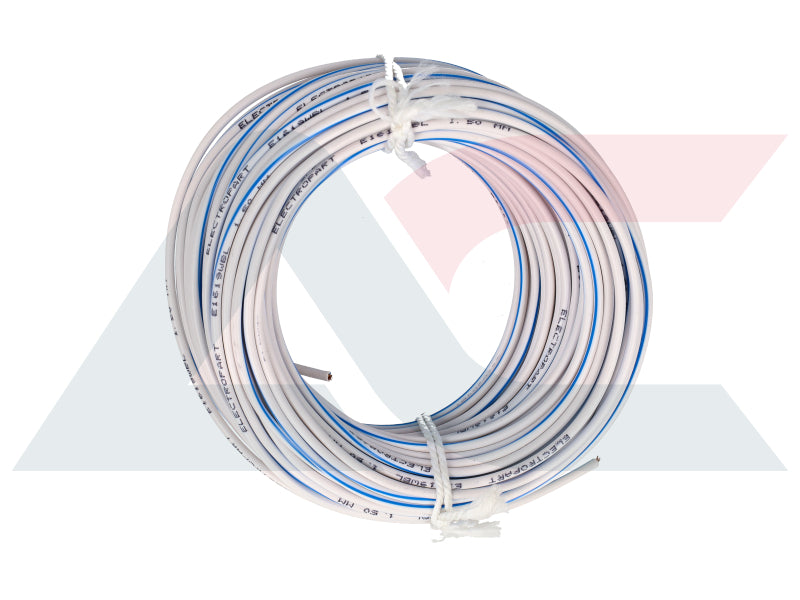 Electric Cable 1.50mm White/B (30M)