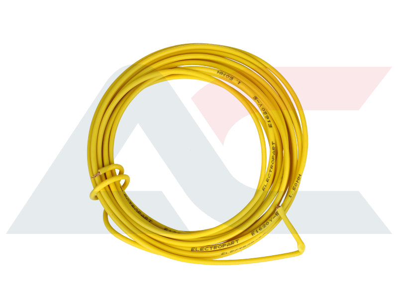 Electric Cable 1.50mm Yellow (5M)