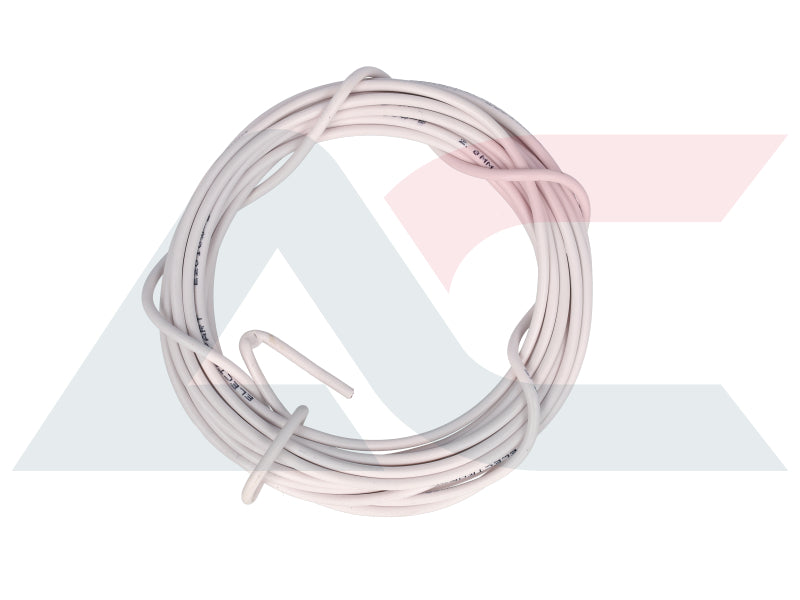 Electric Cable 2.00mm White (5M)