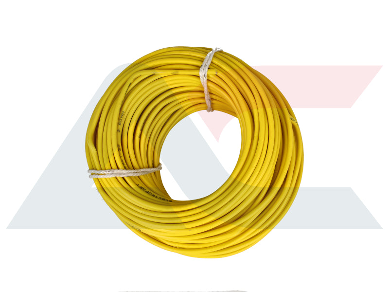 Electric Cable 2.00mm Yellow (30M)