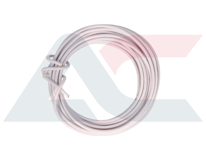 Electric Cable 2.50mm White (5M)