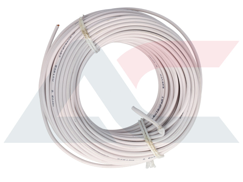 Electric Cable 2.50mm White (30M)