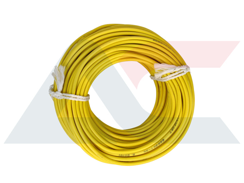 Electric Cable 2.50mm Yellow (30M)