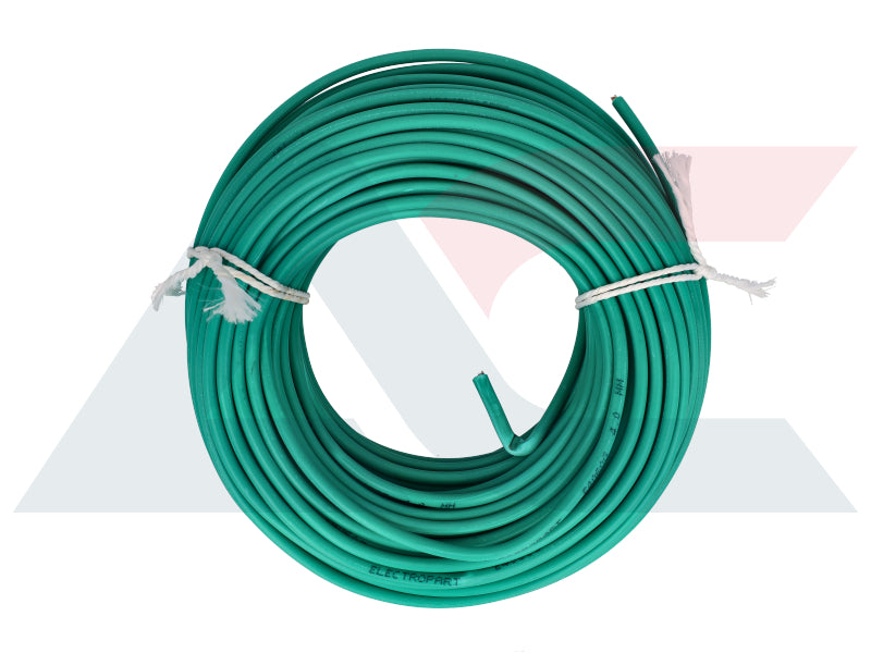 Electric Cable 4.00mm Green (30M)