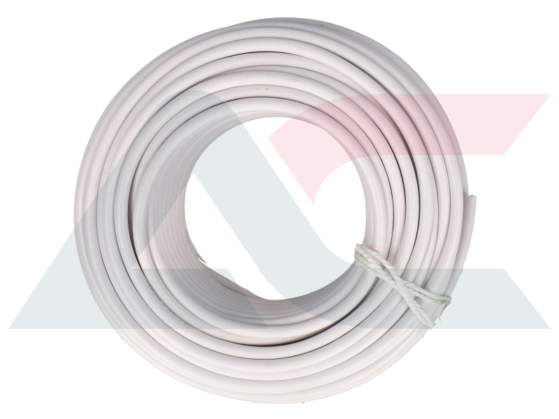 Electric Cable 8.00mm White (30M)