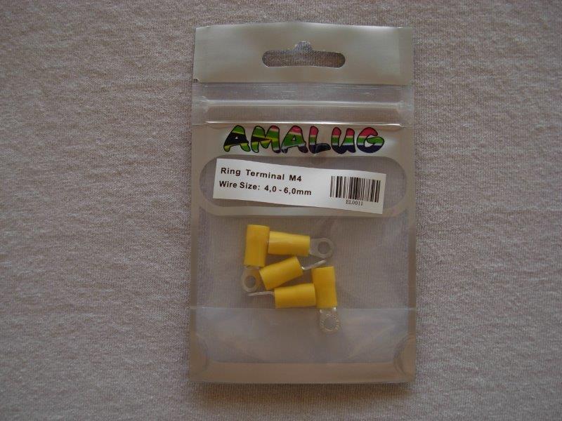 Yellow Ring Pack 5 Terminal  (EL0011)