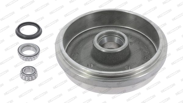 Brake Drum Rear Vw Golf Citi,Golf Mk1 Polo 6N/ Polo Playa, Audi 80 Single (Ferodo Fdr329705)